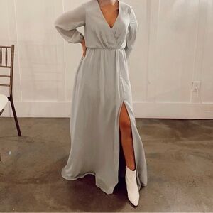 Bridesmaid Dress - Light Olive